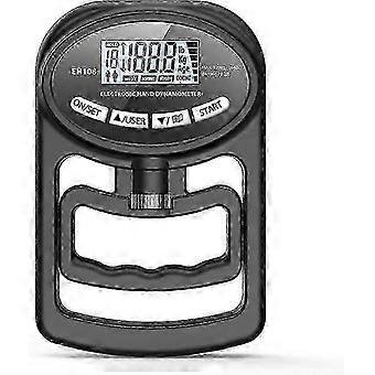 1Set Hand Dynamometer Grip Strength Trainer-Electronic Hand Grip Strength Tester Black Grip Strengthener