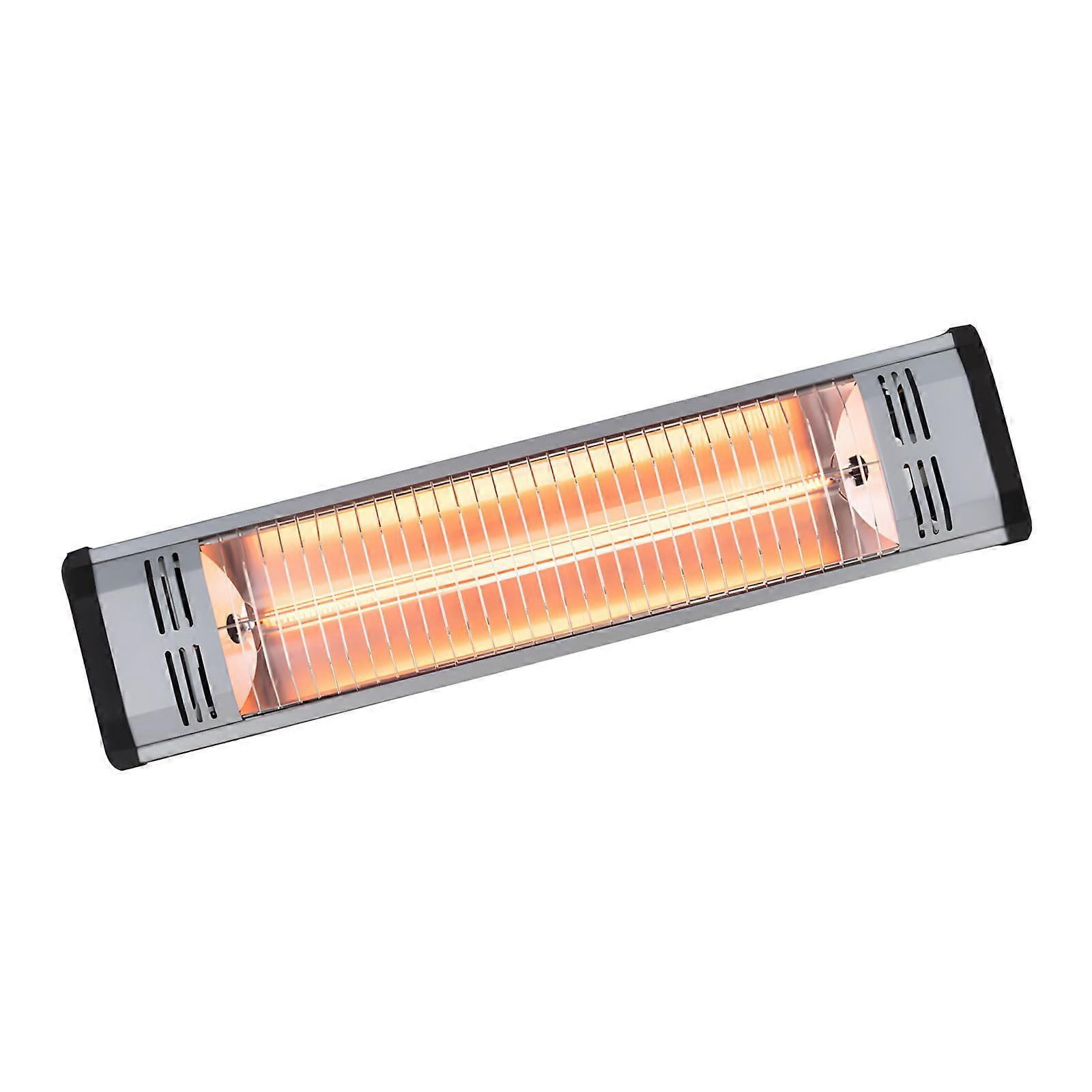 Untarnished Unit 1800W Power For 15m² Wall Mounted Constant Deck Toastier  Silver