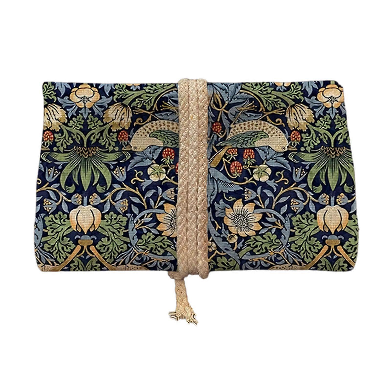 Artistic Tarots Pouches Washable Storage Bag For Oracles Card Tabletop Game Compacts Carry Case Multicolor