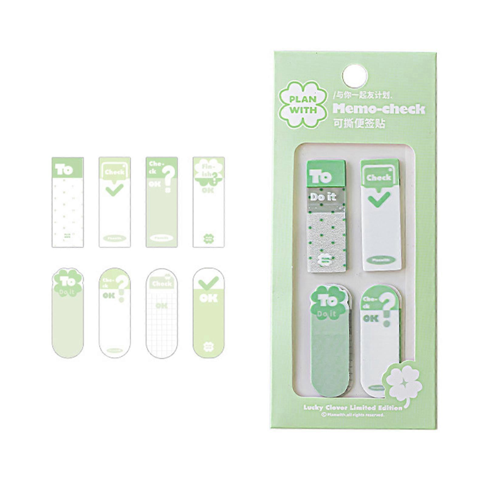 120 Counts Adhesive Index Label Sticky Notes Index Label Writable File Label Page Marker Bookmarks for School Office Multicolor