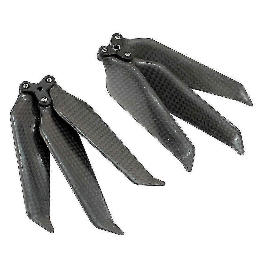 Foldable paddle entirely in carbon fiber for mavic 2 pro zoom importer, accessory to 3 blades, low noise, 8743 Propless8743f, CW CCW
