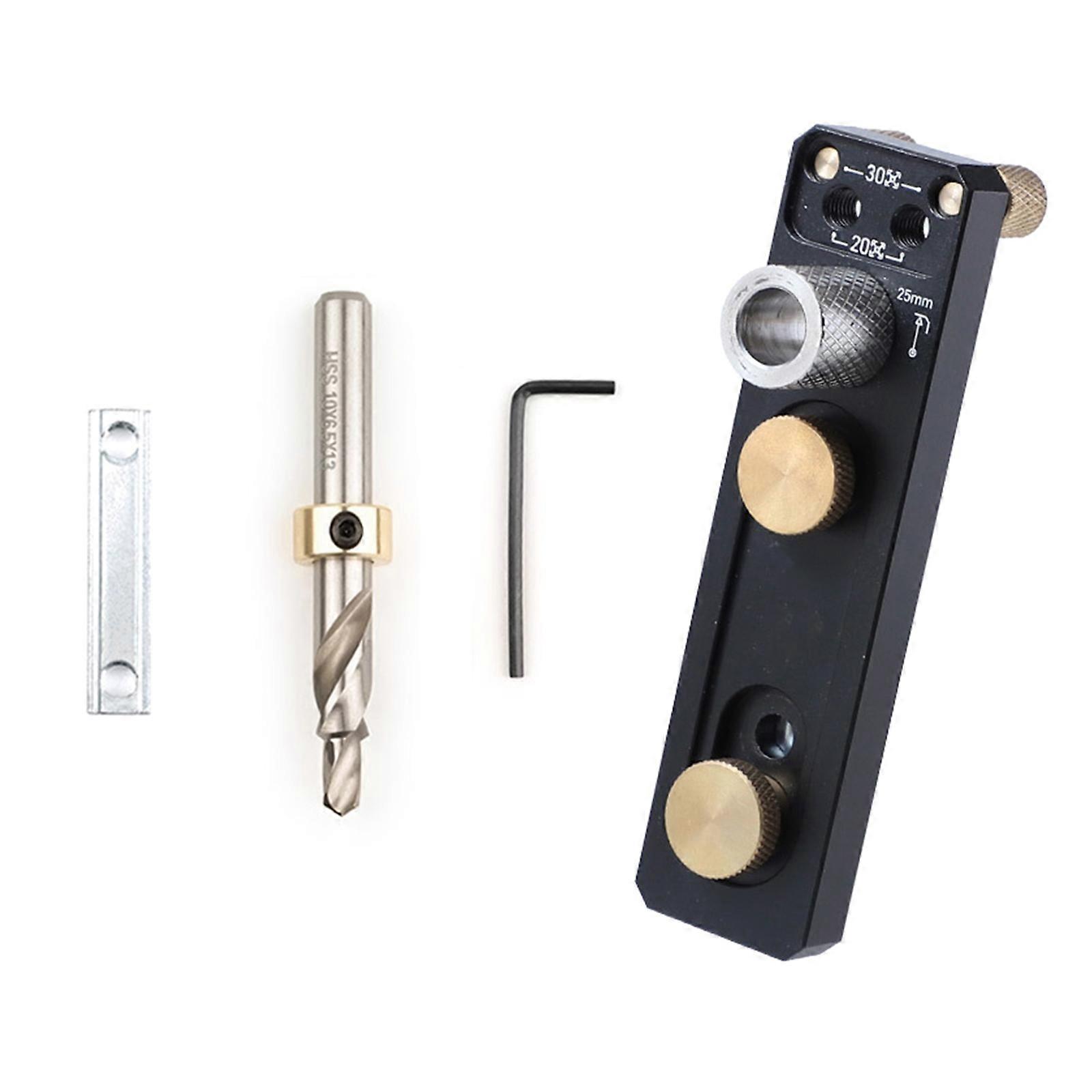 Easy To Use Woodworking Locator Self Centering Drill Guide Single Hole Puncher For Quick Drilling Of Aluminum Profiles Multicolor