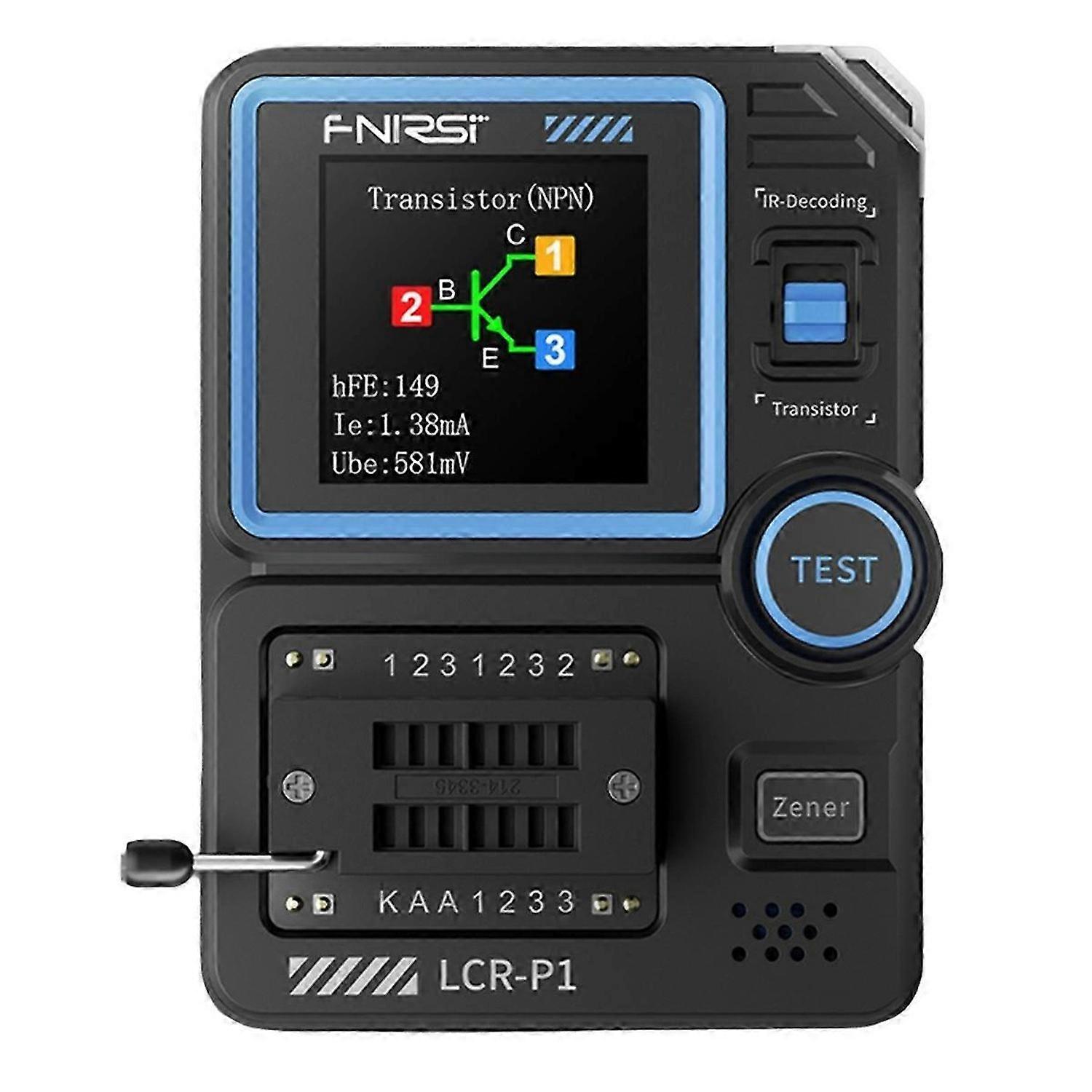 LCR-P1 Transistor Tester Capacitor Resistor MOS Field Effect Transistor Electronic Component Detection