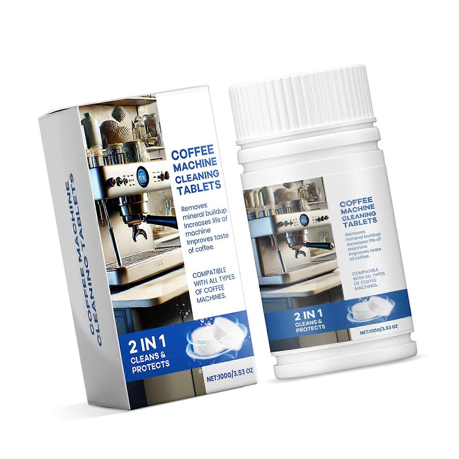 Coffee Machine Effervescent Tablet Descaling Agent Easy Dissolve Cleaning Tablets Espresso Maker Cleaner Accessories Multicolor