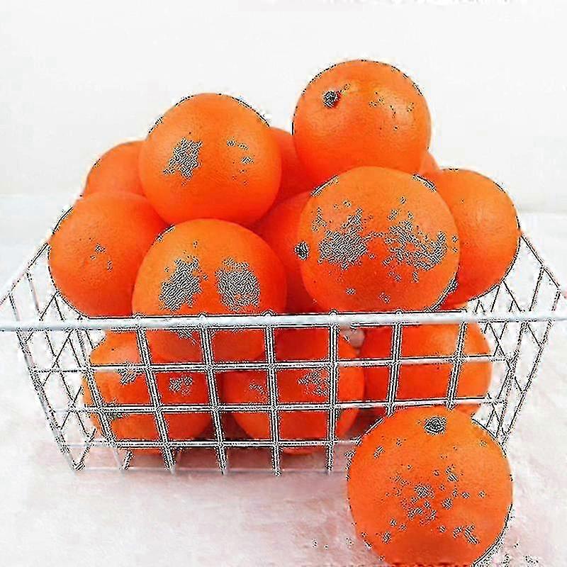 3 Artificial Fruit Fake Oranges
