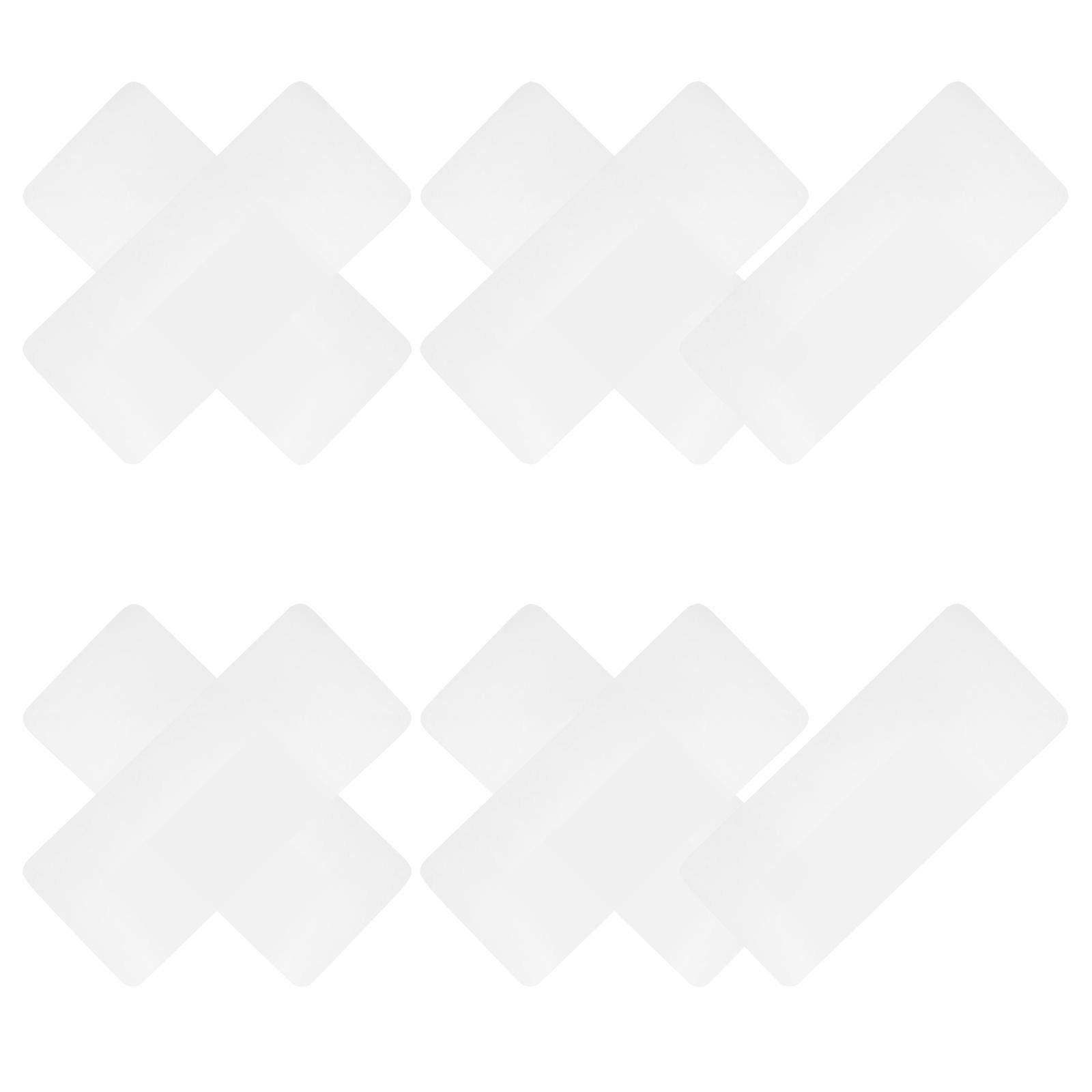 Silicone Keyboard Protector Cover for Laptop Featuring 10Pcs Transparent