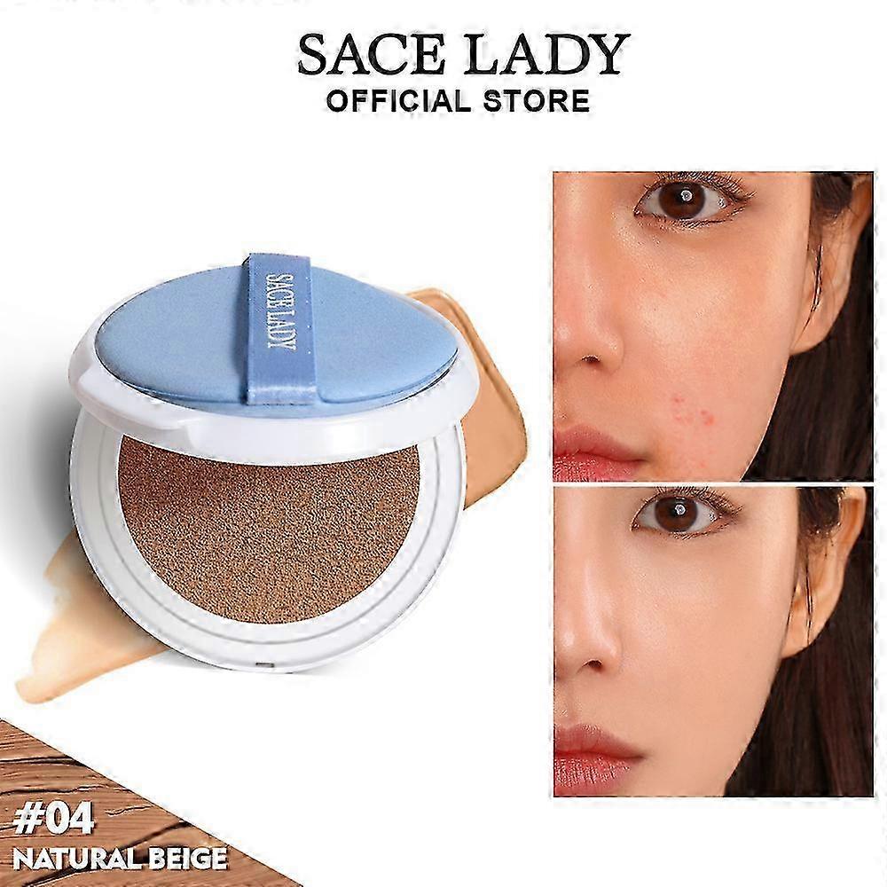 SACE LADY Face Setting Powder Full Coverage Cushion Pressed Powder Lon  07