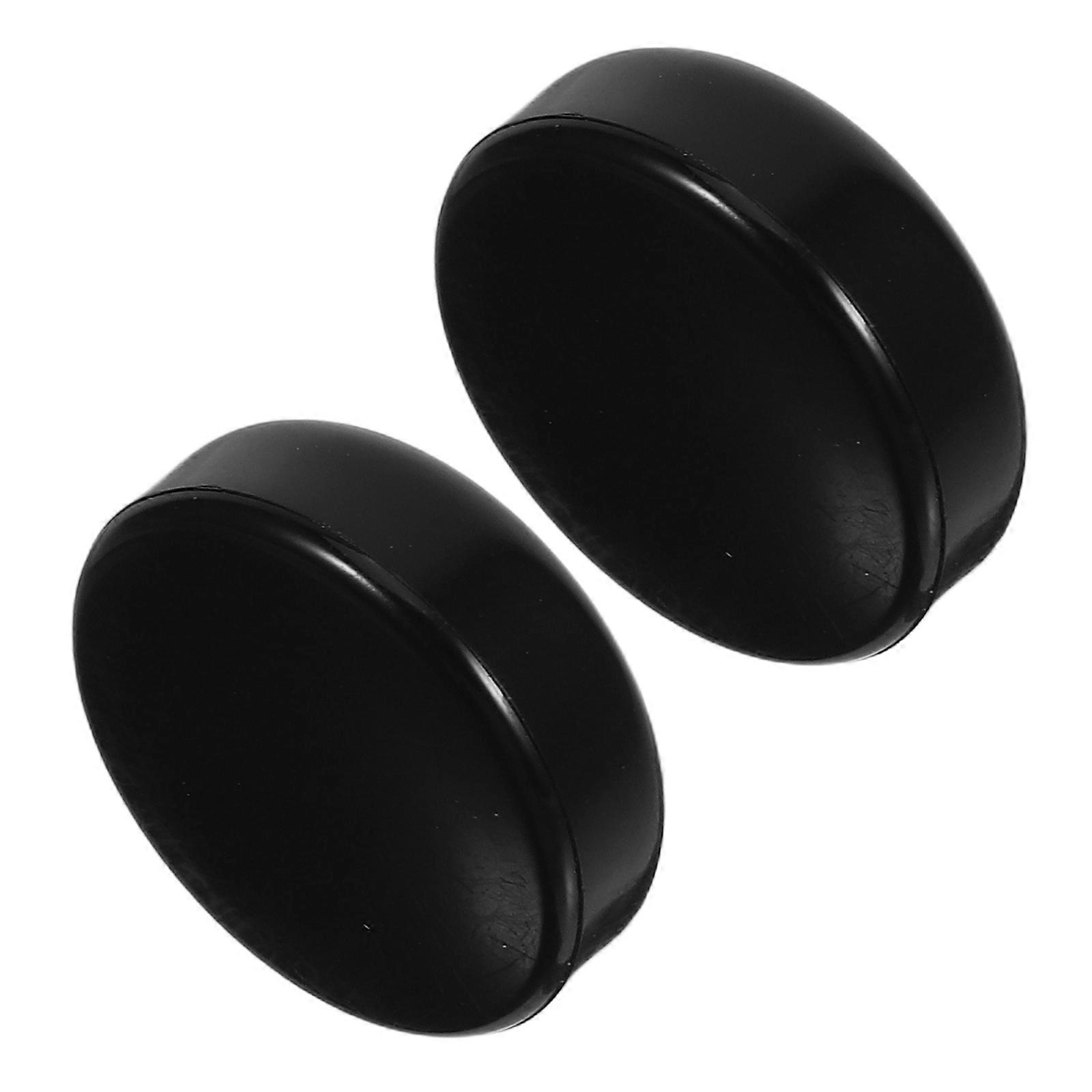 Repose-pouce en silicone noir pour saxophone, main gauche, lot de 2