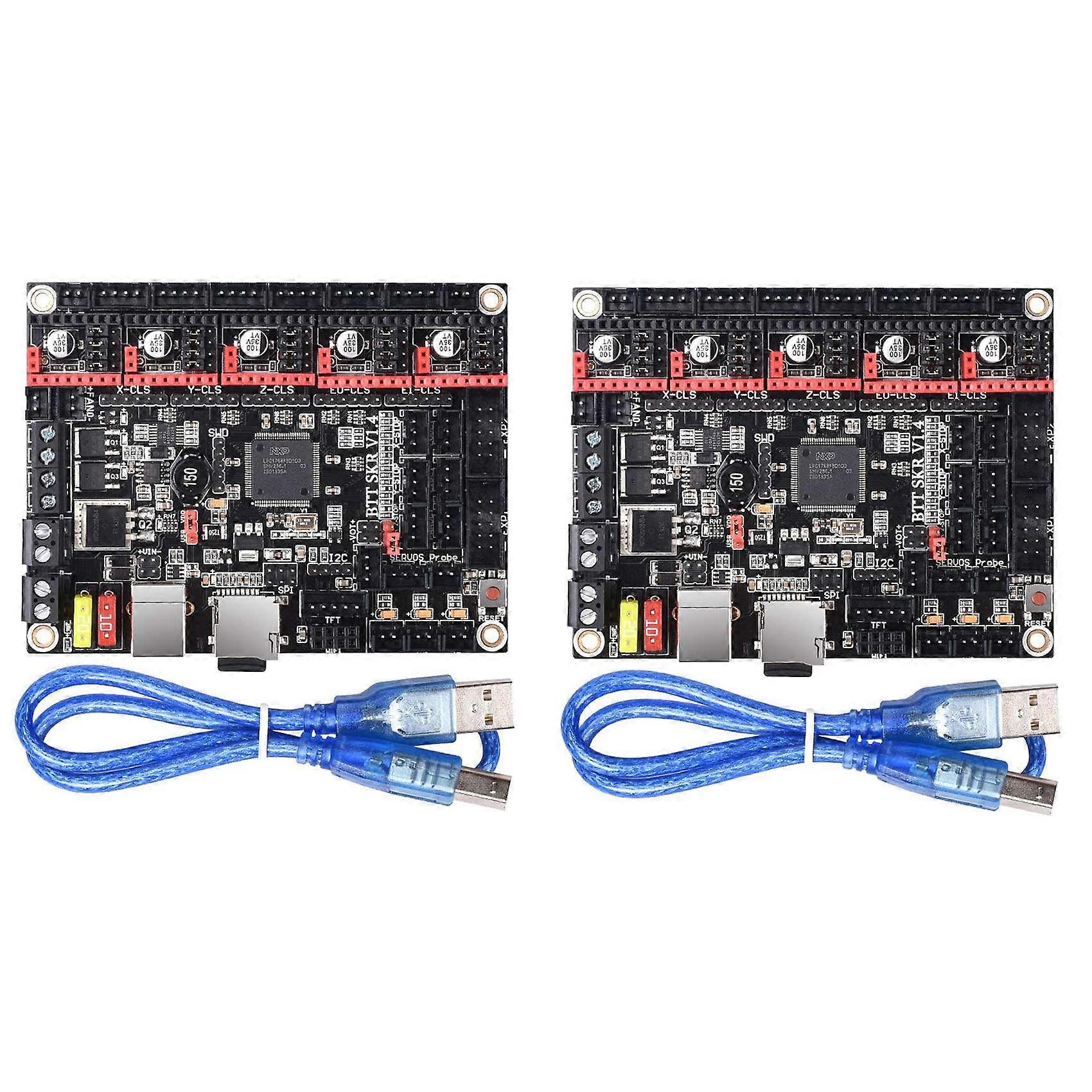 2X BIGTREETECH BTT SKR 1.4 Základná doska 3D tlačiarne Súčiastky 32-bitová riadiaca doska pre Ender 3 V2 Upgrade pre Voron 2.4 DIY