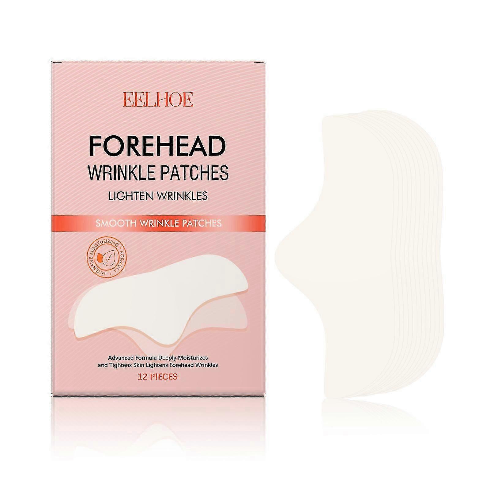 Forehead Patches - Hydrating & Moisturizing Care for Forehead Skin, Reduces Lines & Improves Firmness, 12pcs