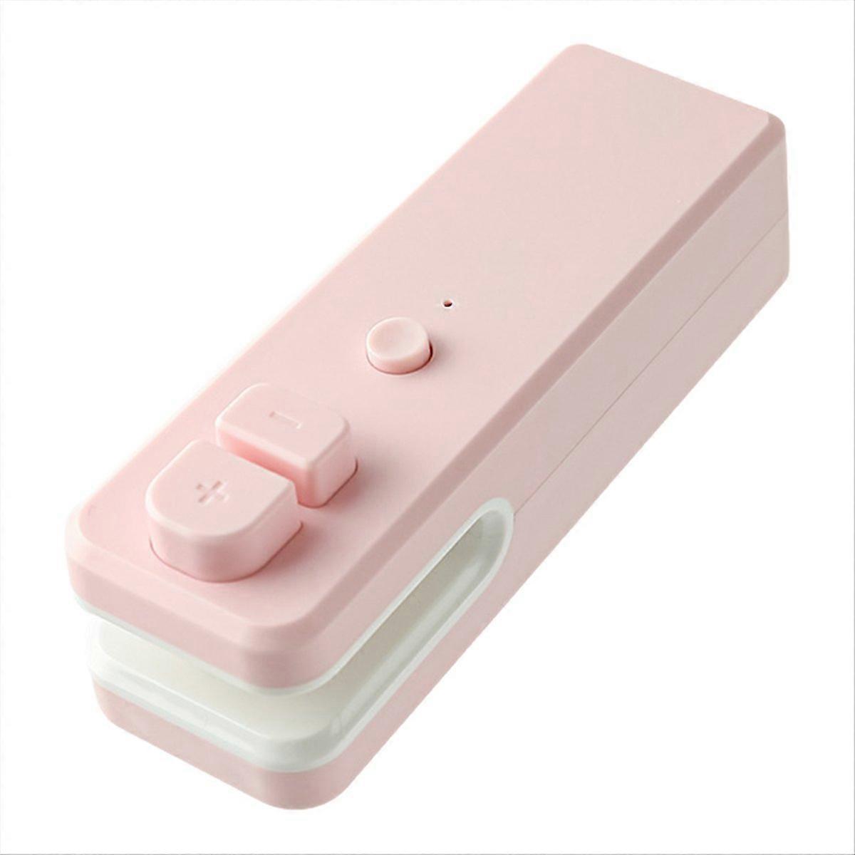 Small Sealing Machine Snacks Laminator Pink