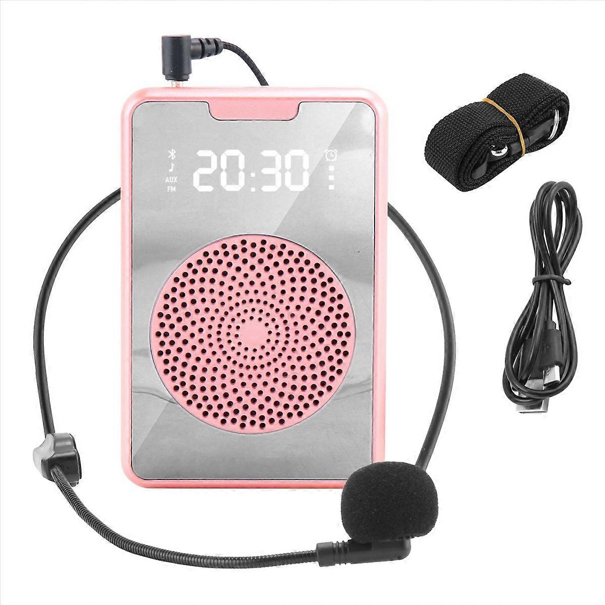 Portable Voice Amplifier for Teachers with Microphone Headset
