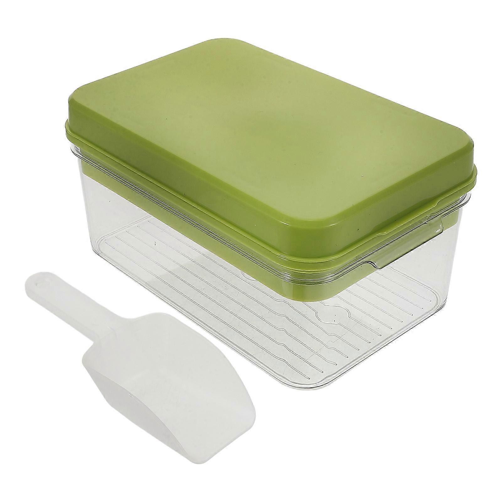 Green Ice Cube Tray Press Type for Release