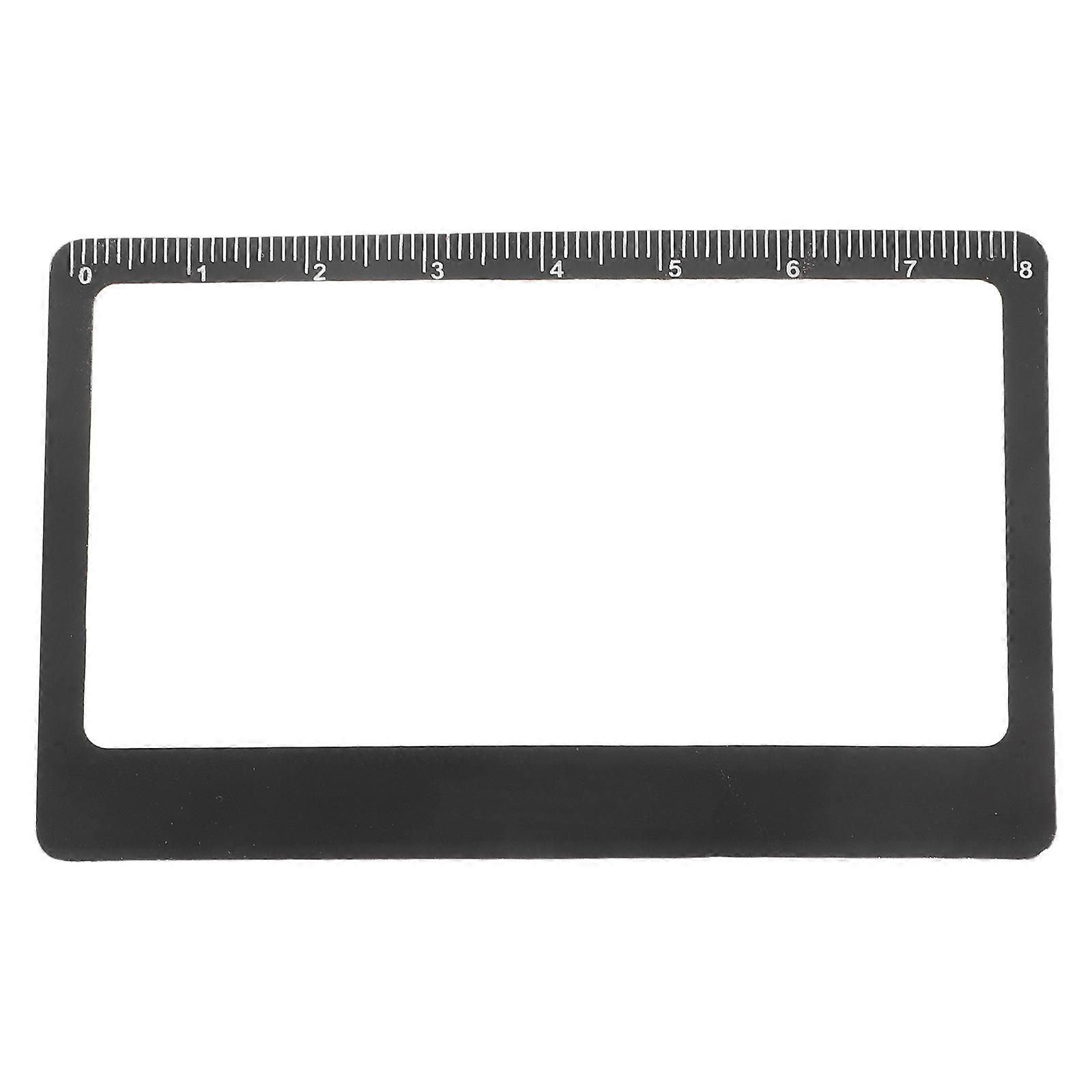 Page Magnifiers for Reading Transparent Card Magnifier for Home Use