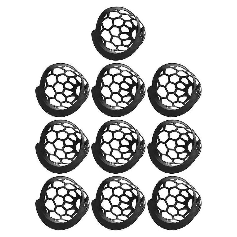 Billiard Net Basket Pool Table Pocket for Drop Ball Storage 10Pcs Black