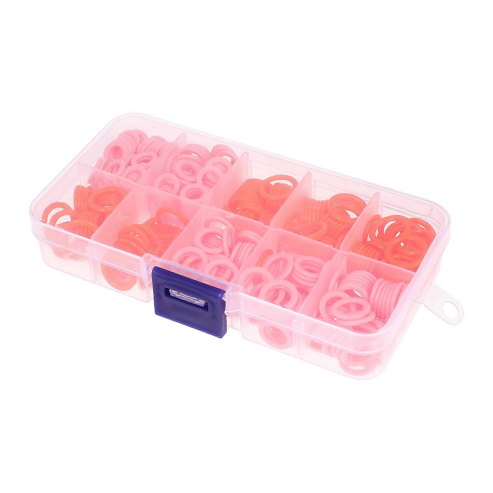 Crochet Markers Rings for Knitting Stitching 1350Pcs Assorted Colors