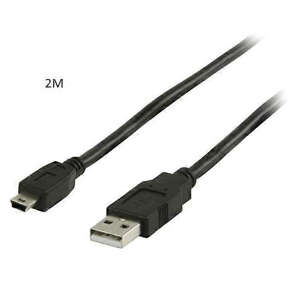 USB 2.0-kabel A-hane - Mini B-hane 2m 2 meter
