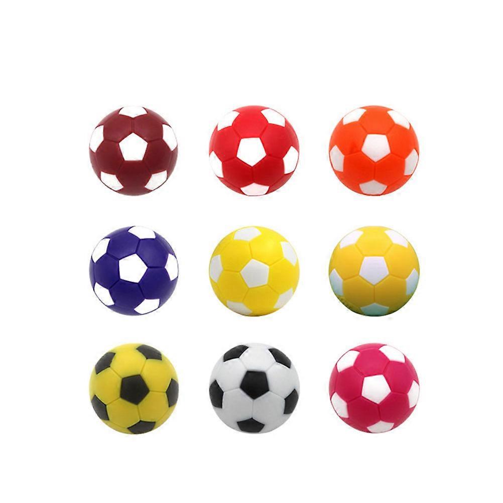 Table Football Ball Plastic Replacement for Play 27Pcs Assorted