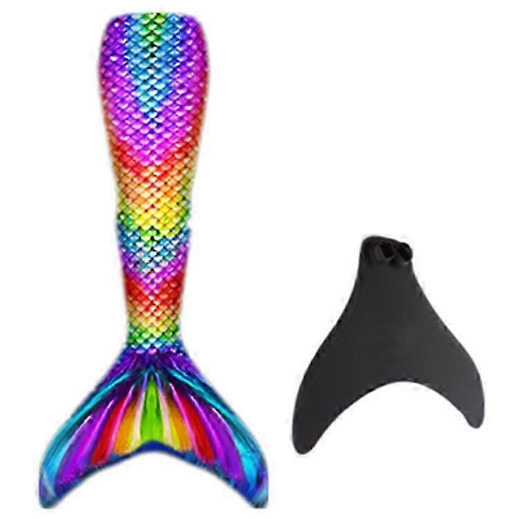 Monopalme de natation incluse avec queue de sirène