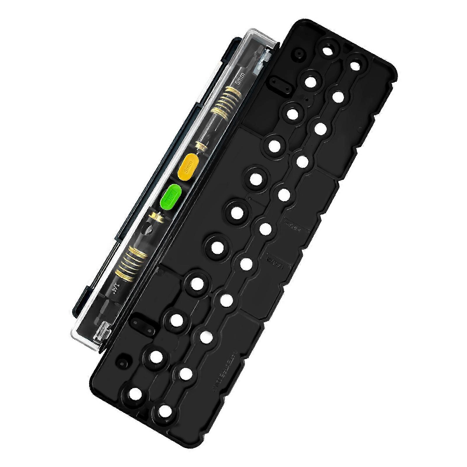 Professional Woodworking Alignment Jig for Precisions Hinge Boring Featuring Measurement System Compatibility Multicolor