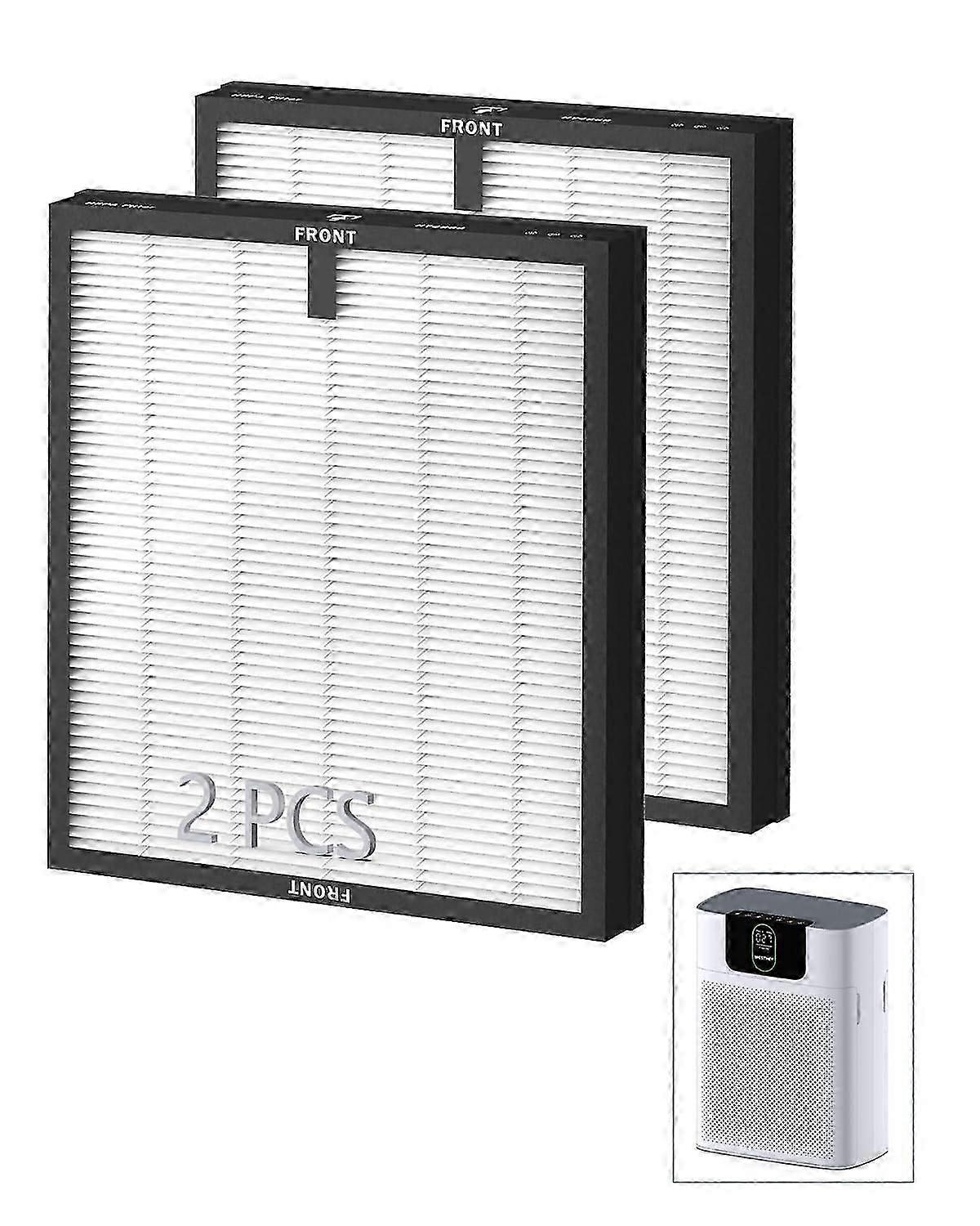 HY4866 Replacement Filter Original 2-Pack Four-Layer High-Efficiency True HEPA Purification For HY4866 Air Purifier