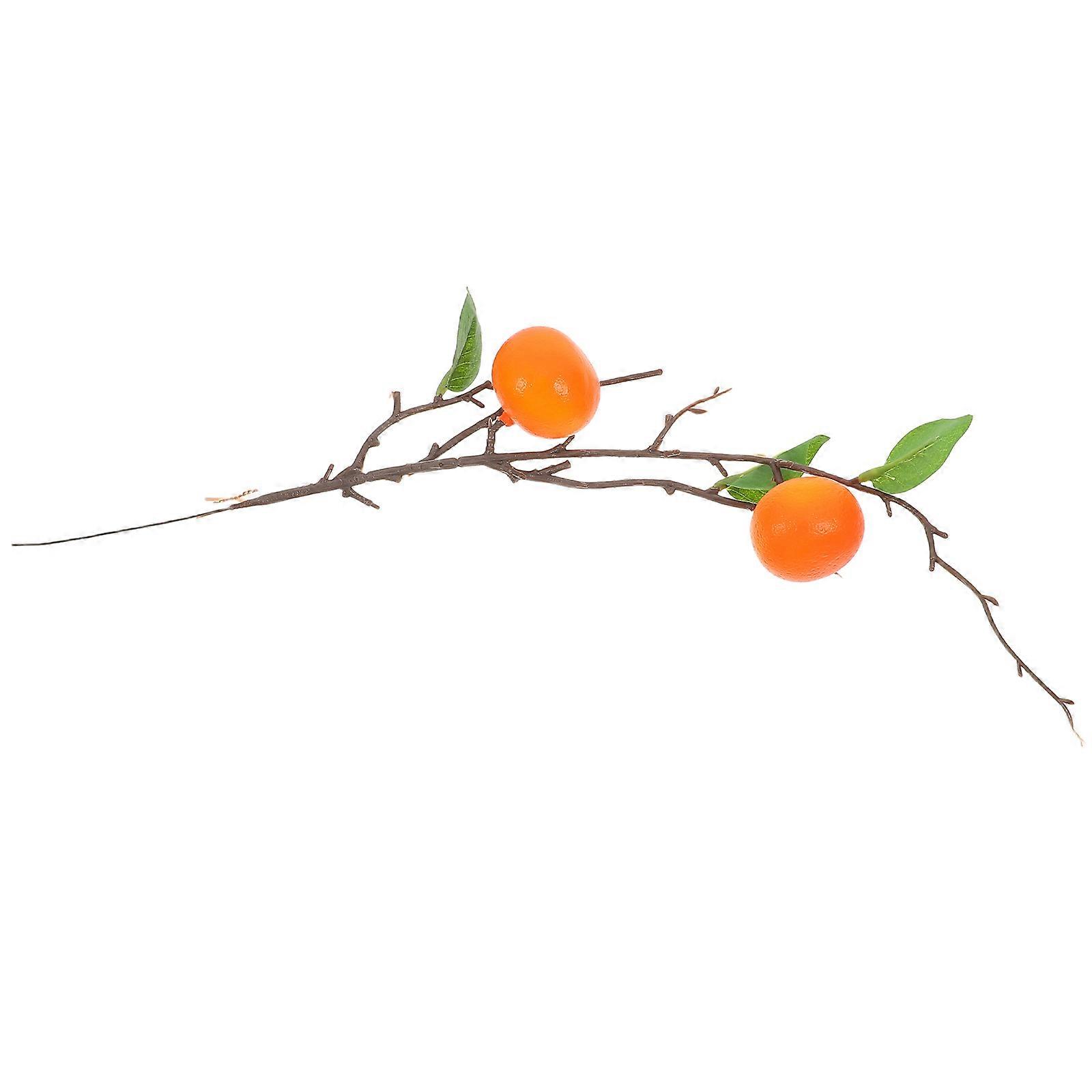 Realistic Artificial Orange Branches for Table Centerpieces