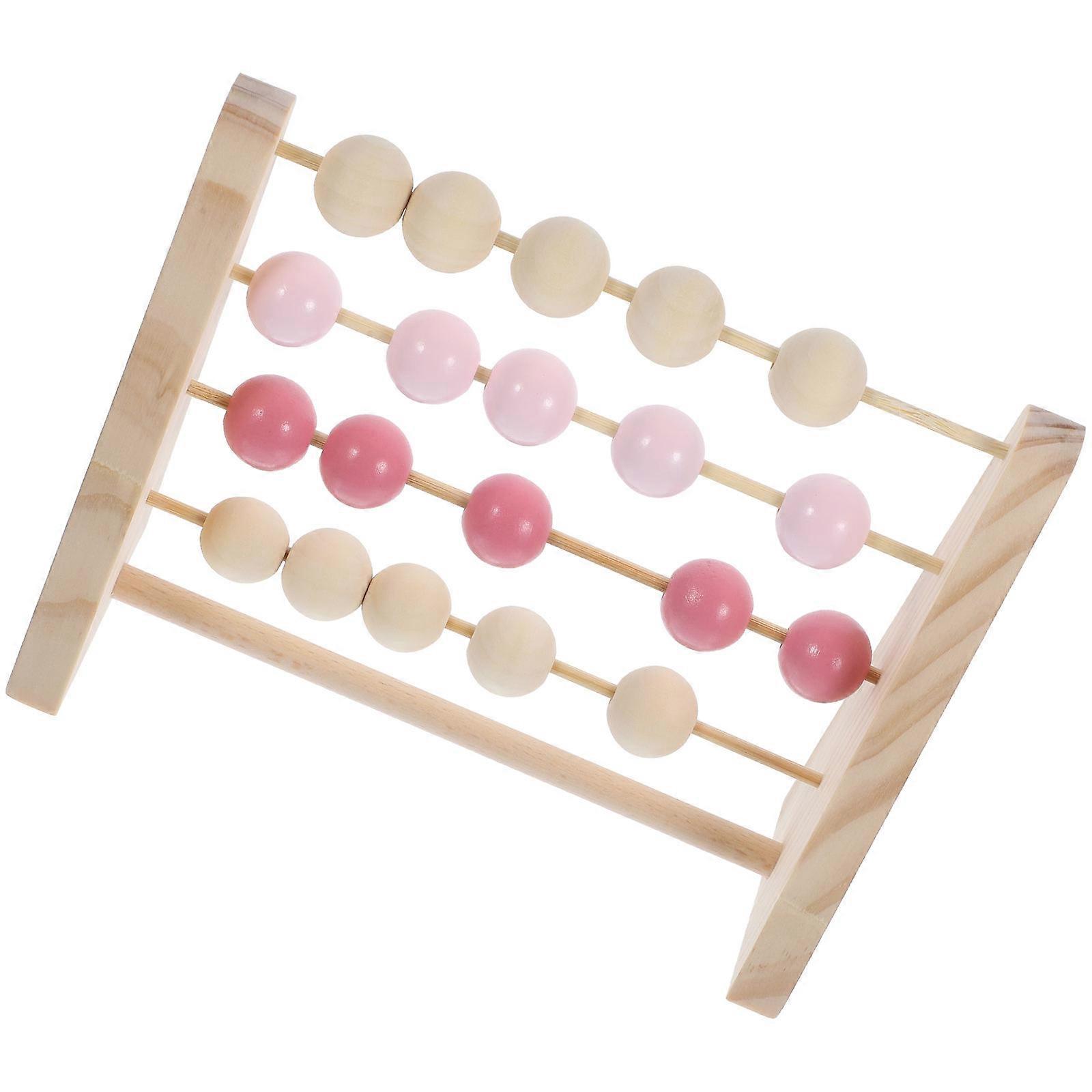 Abacus Toy Wooden for Kids Mental Arithmetic Learning Tool Creative Aid