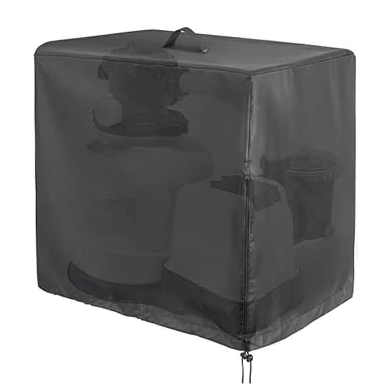 Waterproof Pool Sand Filter Cover UV Resistant Dustproof Shield for Outdoor Ground Pools