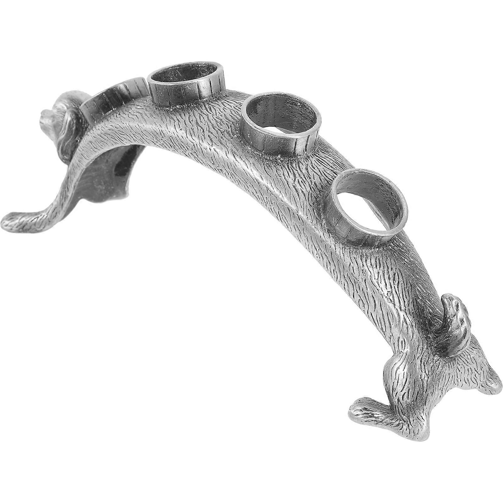 Stand Pourer Storage Holder with Multi-Slots for Home