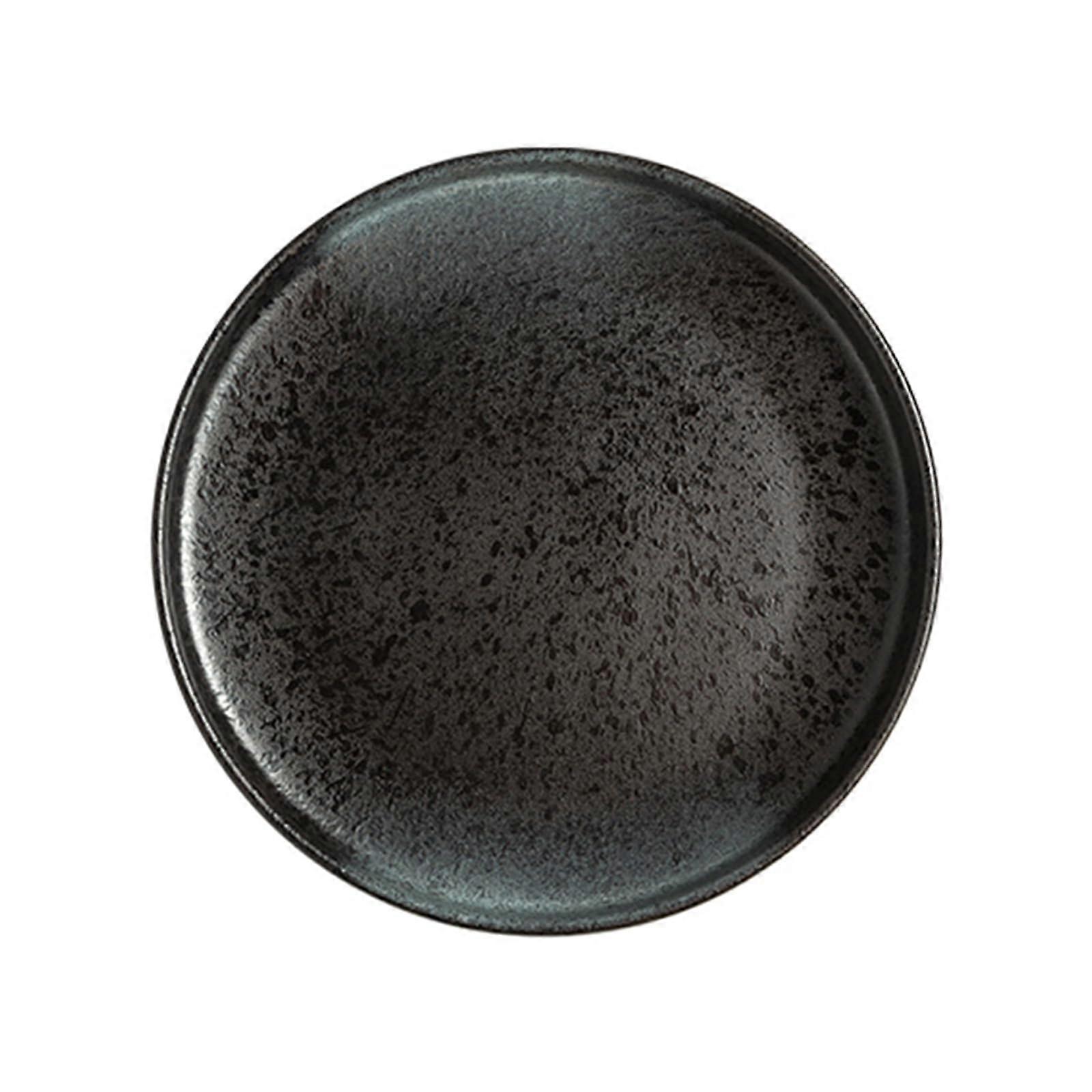 Ceramic Dinner Plate 26cm Scratch Resistant Stackable Modern Serving Plate for Pasta Steak Wedding