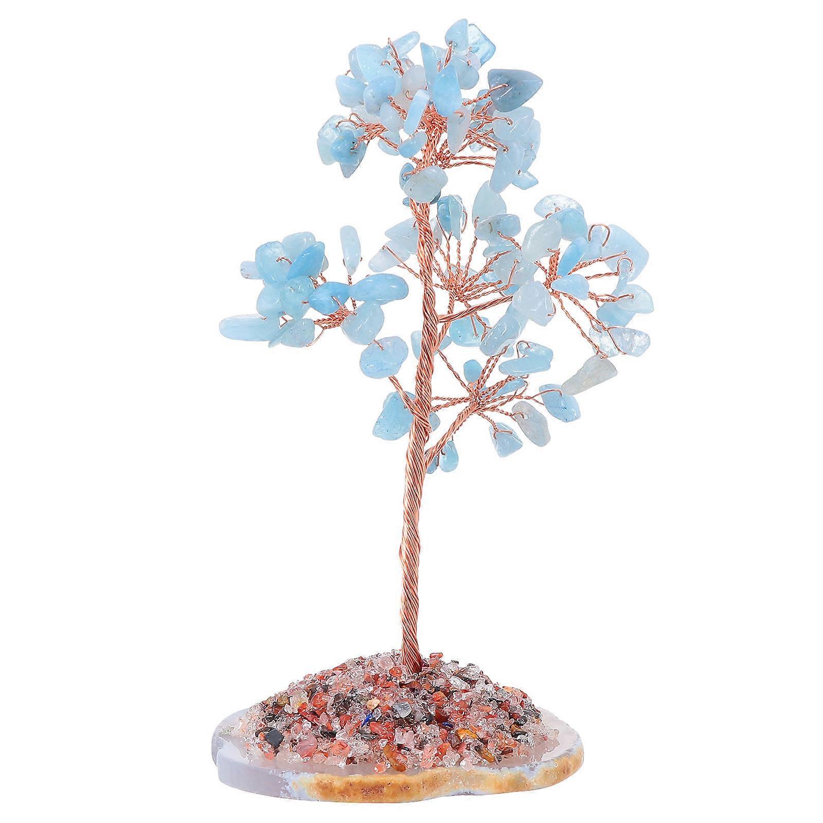 Feng Shui Crystal Tree Quartz Tree for Home Decor with Base