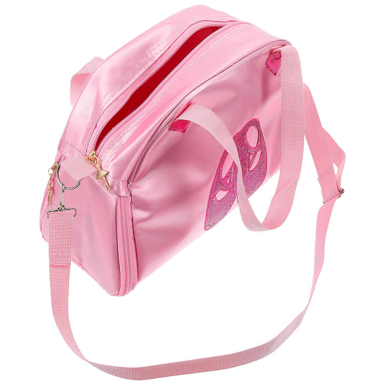 Ballet Dance Bag Single Shoulder Bag with Adjustable Strap for Girls