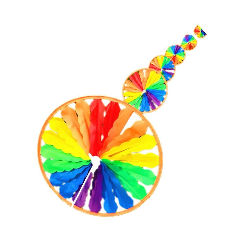 Colorful Turntable Windmill Decorative String Rope for 3Sets