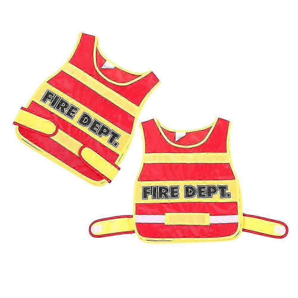 Brandmansväst för barn, 2-pack