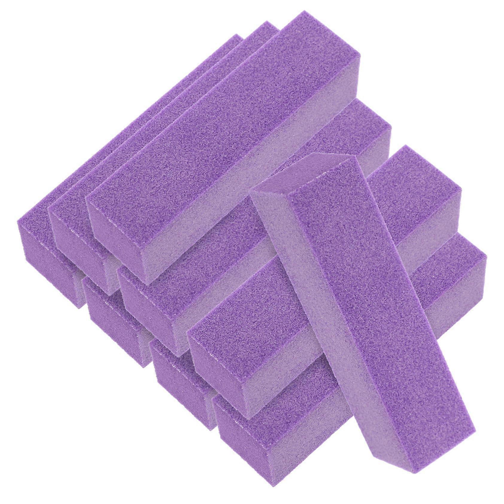 10pcs Nail Buffer Block and File Set for Manicure Pedicure, Durable Multi Purpose Nail Care