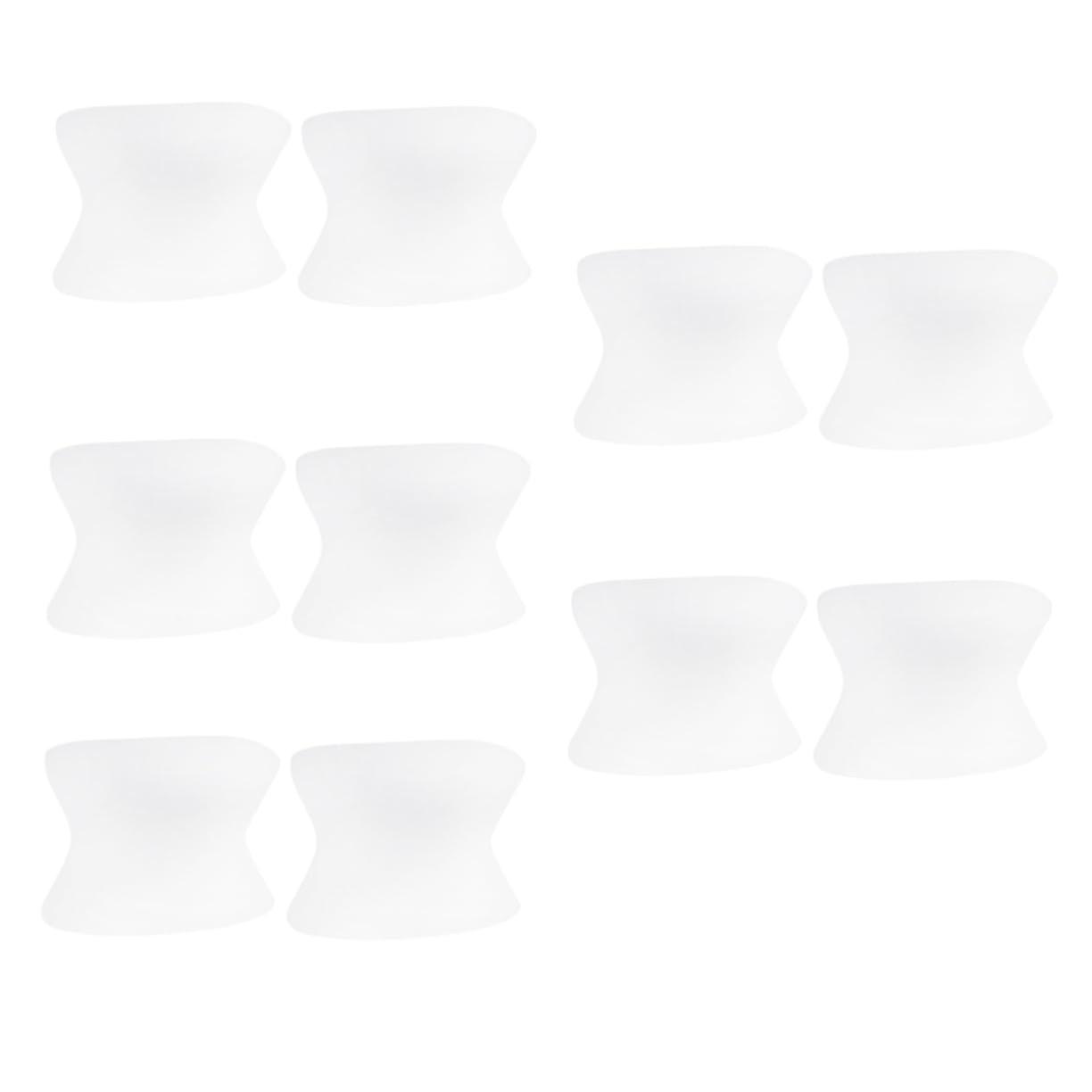 Toe Separators for Bunions Relief, Soft SEBS Toe Spacers, Reusable Washable Foot Alignment Support