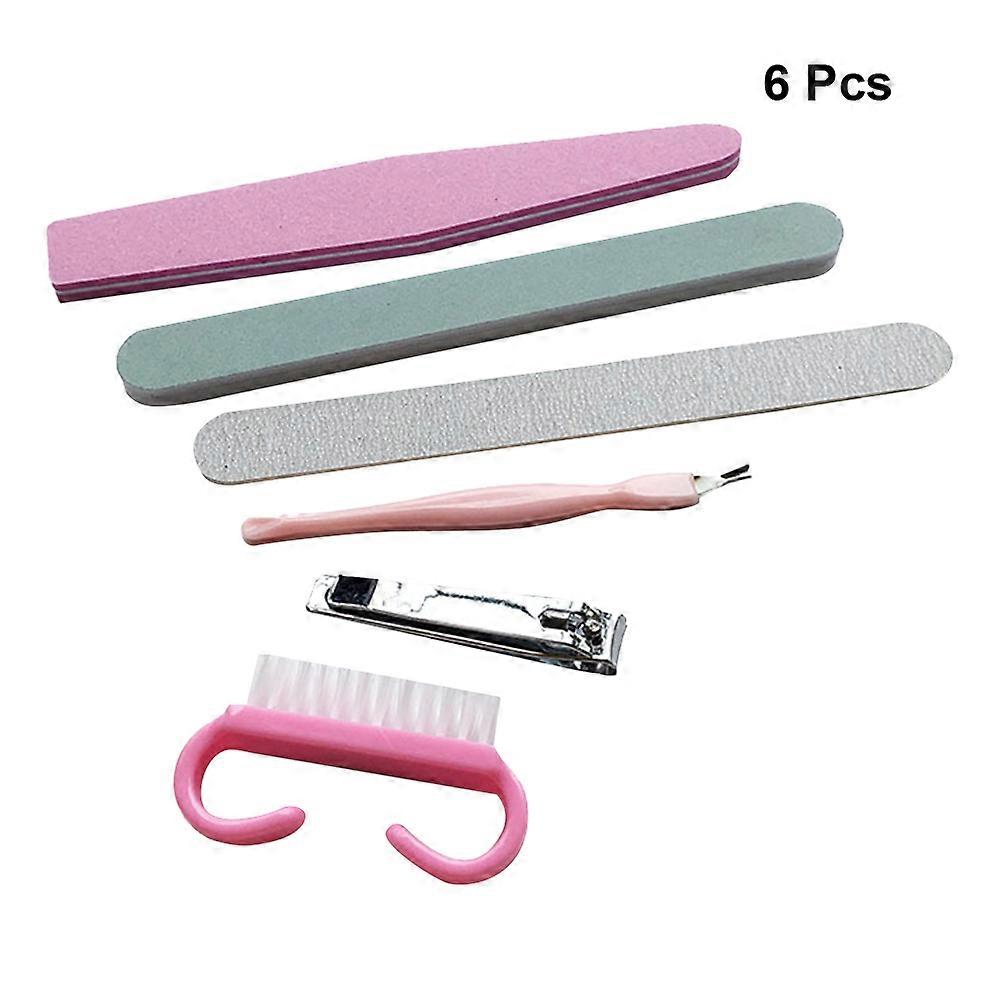 Assorted Color Manicure Tools Nail Clipper Set for Nail Removal 4Sets