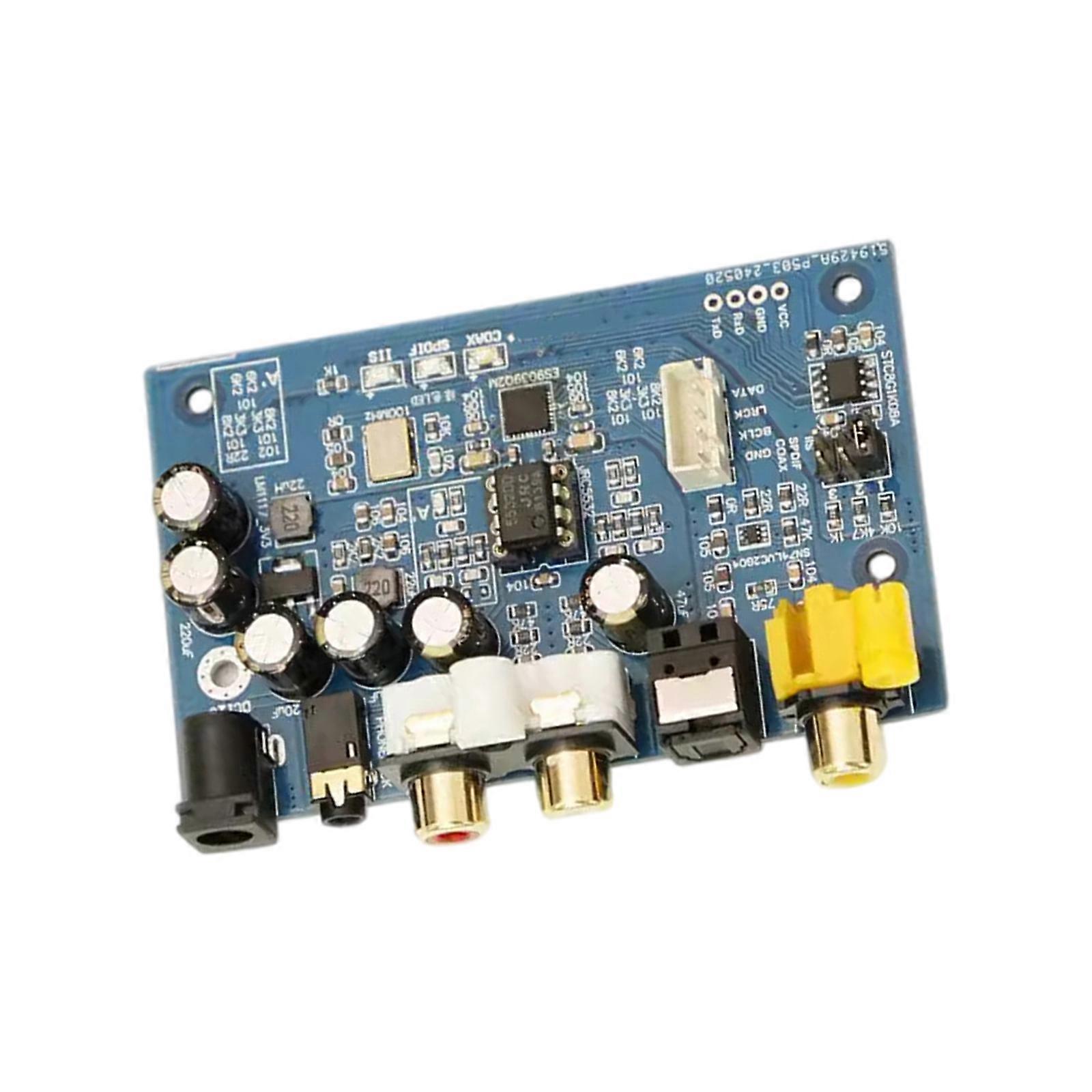 ES9039Q2M Converter Board I2S Input DSD512 Dynamic Enhancement Decoding Headphone Output Sound Amplifier For Studio Gear Multicolor