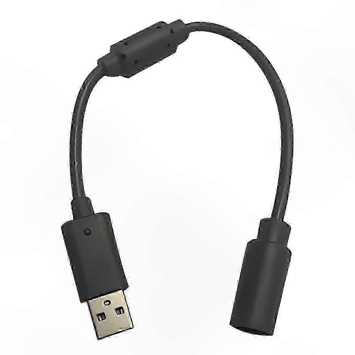 Black USB Cable Adapter for Steering Wheel and Pedal Compatibility