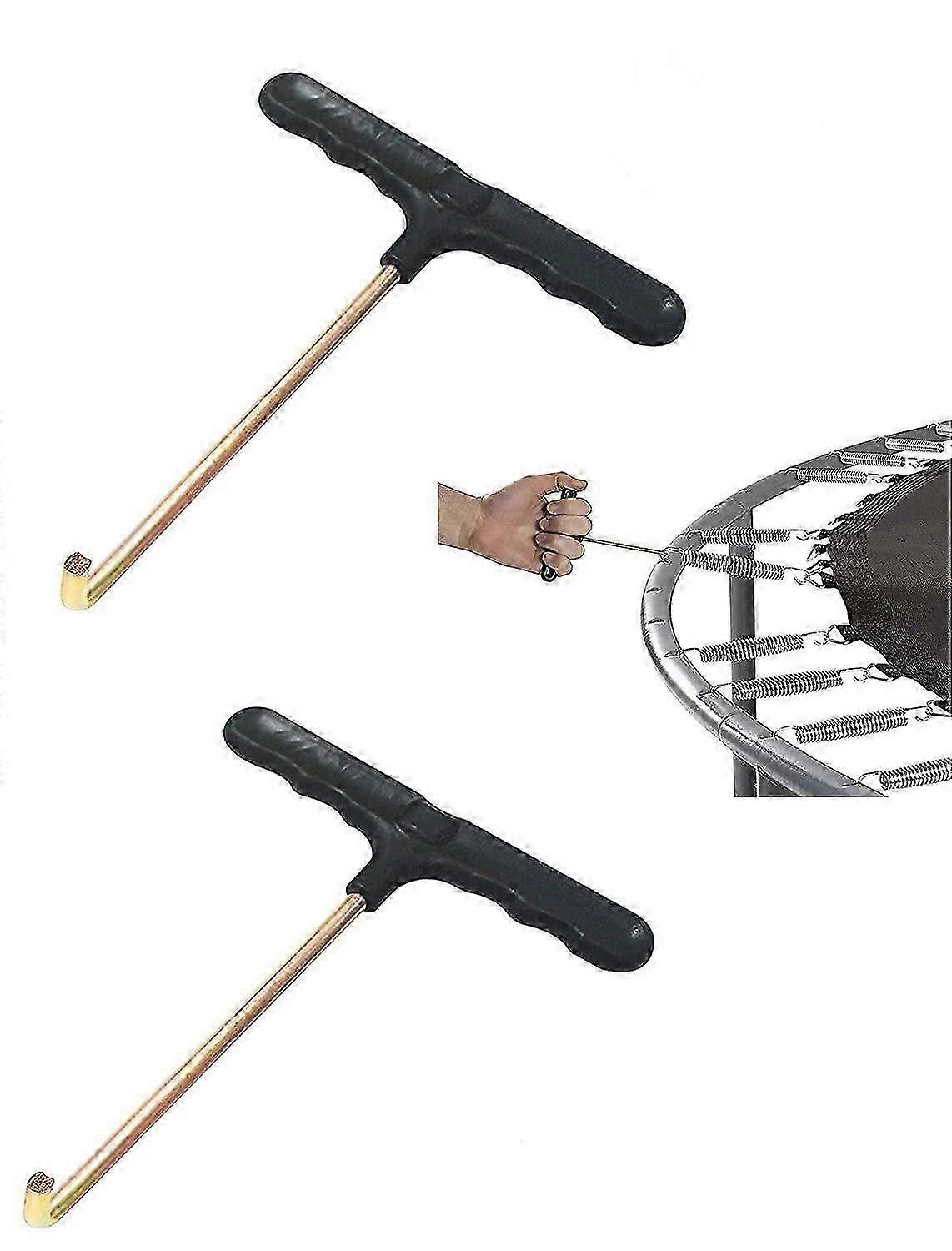 Trampoline Spring Pull Tool T-Hook (2 Pack)