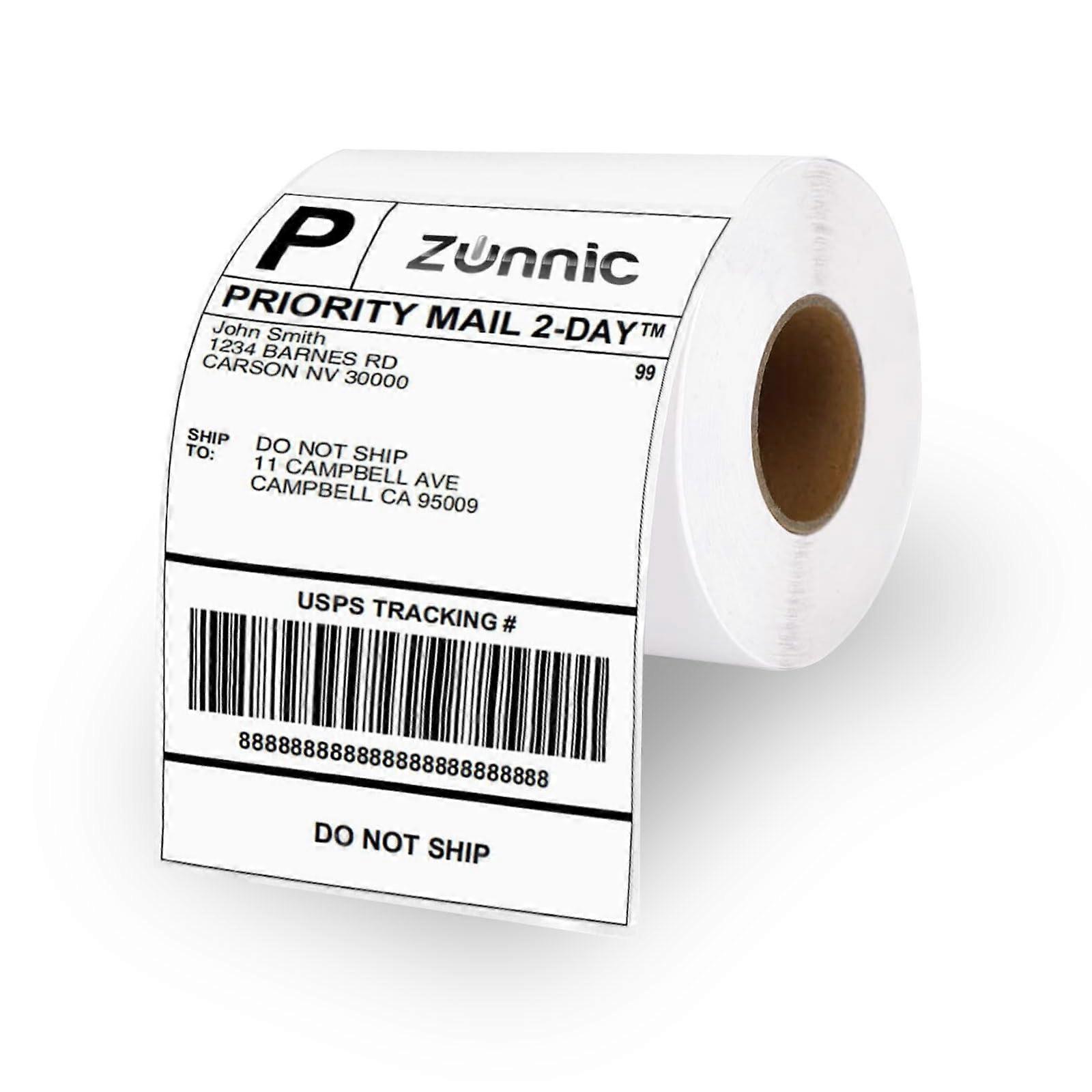 4x6 Thermal  Labels Roll, Waterproof Strong Adhesive, Smudge Printing, 350 Pack