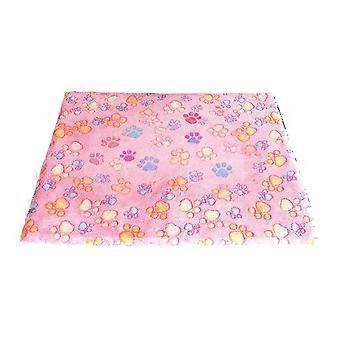 Self-Warming Pet Mat - Plush Thermal Pad - Non-Electric with Non-Slip Removable Cover