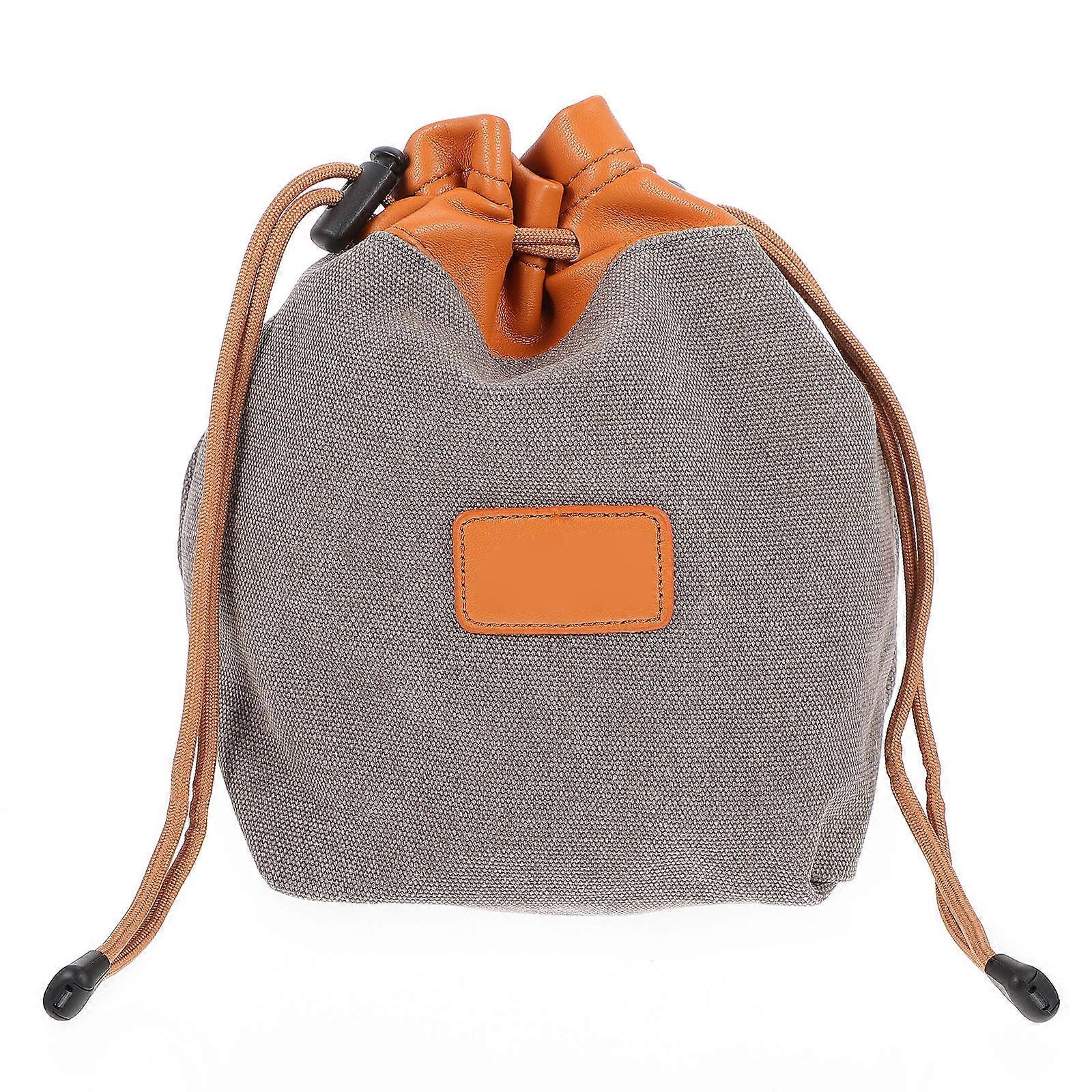 Waterproof Camera Bag Camera Canvas Pouch for Storage 1Pcs Travel Use