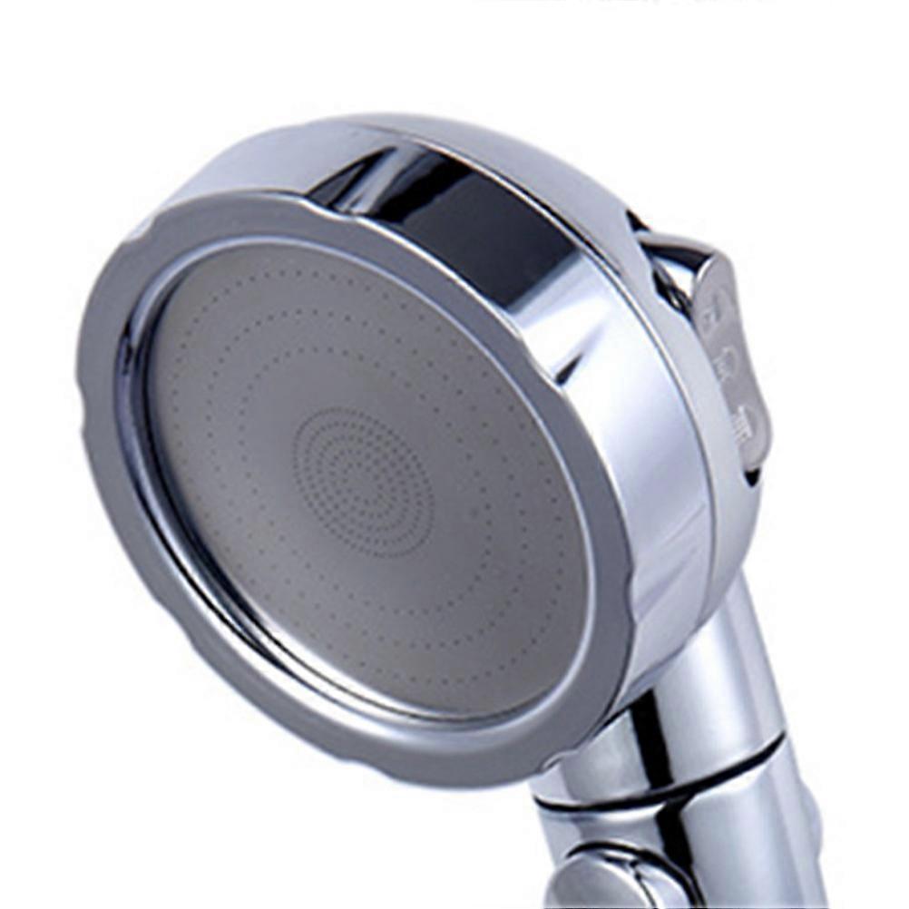 Silver Pressurized Shower Head Handheld Multifunction Spray Set for Toilet