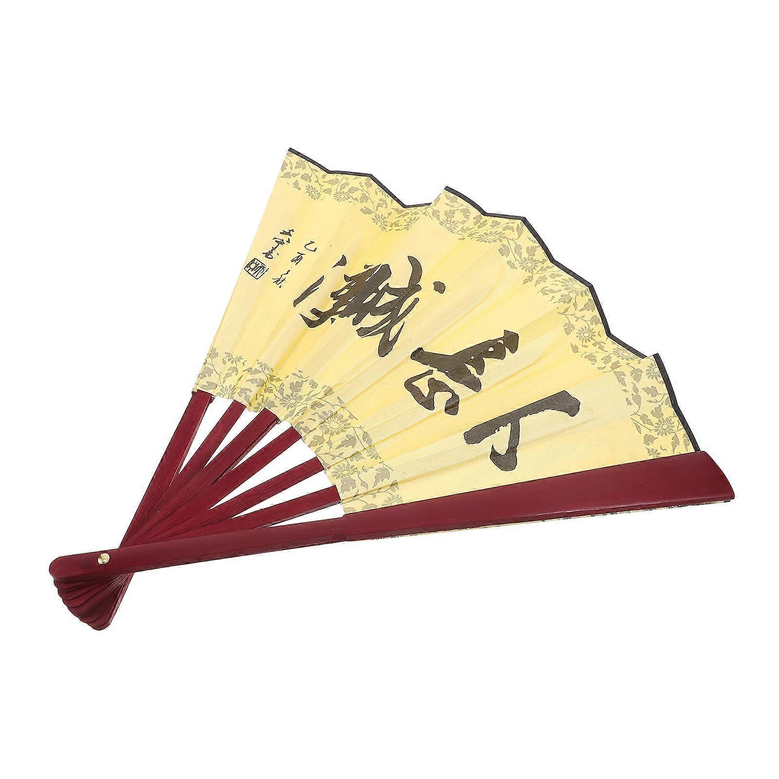 Traditional Fabric Hand Fan Folding Fan for Performance