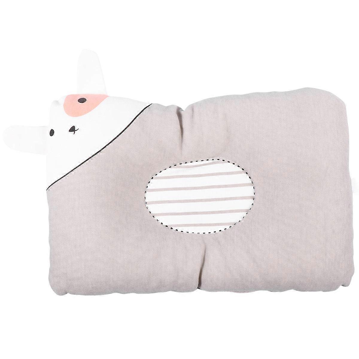 Dog Pillow Square Shape Sleeping Pillow for Pets 1Pcs Grey Comfortable Use