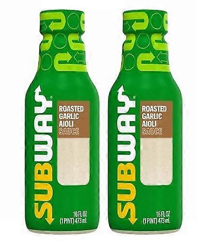 Subway Roasted Garlic Aioli Sauce 2 Pack