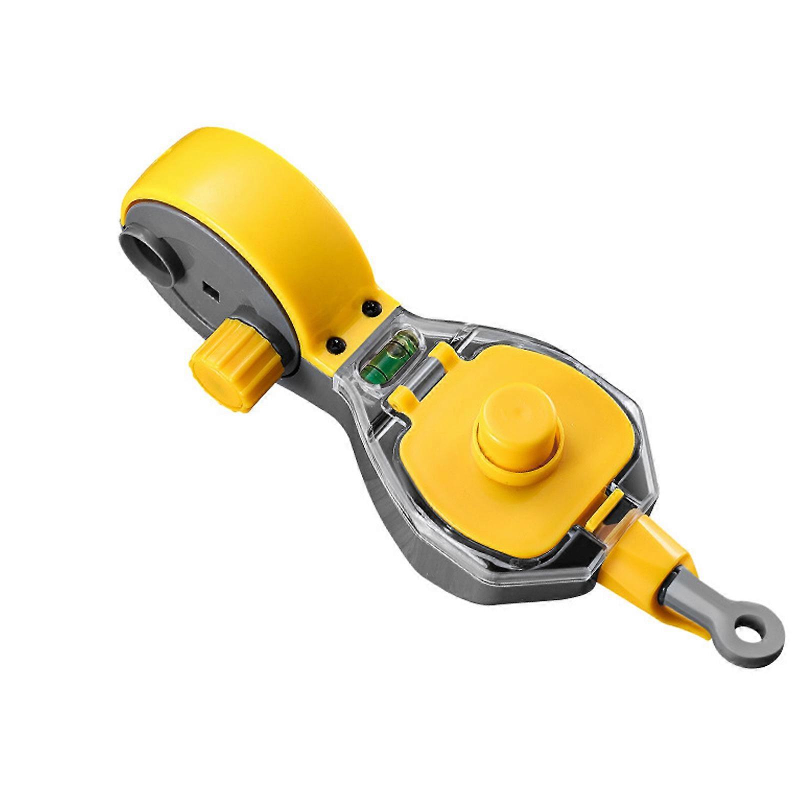 Ergonomic ABS Construction Line Tool Construction Measuring Tool for Smooth and Easy Marking on Different Surfaces  2