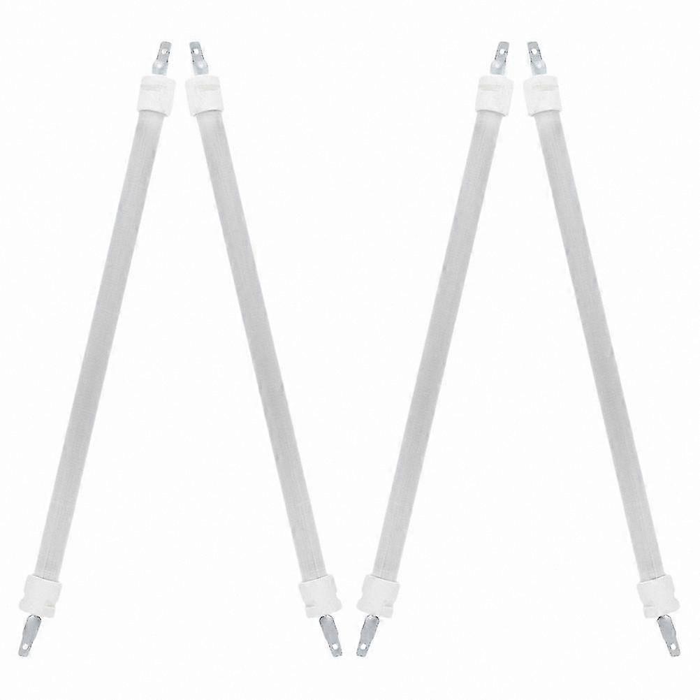 4-Pack Replacement Heating Tubes for Electric Stoves with Quartz Elements