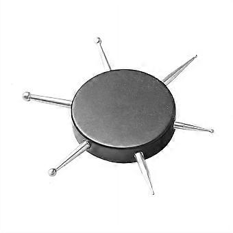 1 stuk nagelkunst stippeltool, 5-in-1 schijf nagelboor, nagelpuntboorpen, doe-het-zelf manicure accessoires